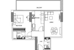 1 bedroom